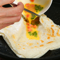 Full one-flavored egg filling cake crust bread bread household semi-finished commercial hand cake whole box batch