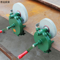 Hand grinders sand turbines manual sharpener kitchen knives pig knives millstones small table polishing machines