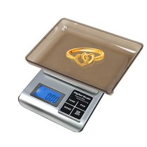 Stainless steel electronic scale household kitchen scale High precision mini jewelry scale gram scale 0 01g food table scale