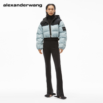 ALEXANDER WANG Alexandra WANG Lady color pair denim short stuffed jacket bleached color mix