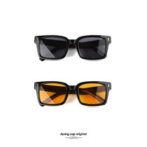Korean Tide Brand Sunglasses Men and Women Street Retro Tide Driving Polarized Ultraviolet Seaside Sunsun glasses