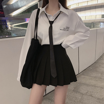 jk uniform skirt genuine college style student uniform womens dress dress soft girl Loli suit spring and autumn bad