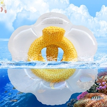 ins children cute baby flower seat seat anti-rollover swimming ring 1-3-5 years old children swimming tools