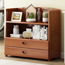 Living room desktop solid wood Nan bamboo sofa rear object cabinet floor headboard Multi-layer shelving tea cabinet shelf bookcase bookcase