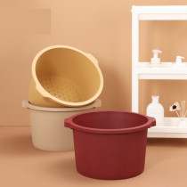 Foot bath bucket over calf household high-depth bucket plastic foot bath tub heightens massage foot bath bucket