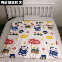 Childrens Kindergarten Cotton quilt cover Single Set Baby Baby Baby Bed Cotton Quilt Cover Cartoon 120x150cm