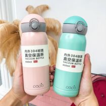 Convenience 100 Korean version of thermos cup 304 vacuum stainless steel cup outdoor sports bounce student cup