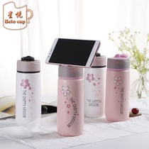 Star Pleasing Ceramic Mobile Phone Holder Cover Creativity Mark Cups Day Style Cherry Blossom Ceramic Insulation Cup Advertising Gift