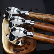 Coffee machine handle platinum rich 8 series 54mm alloy solid wood handle coffee kit