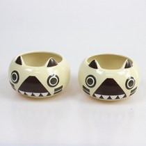 Spot Ceramic Animal Bowl Japanese Tableware Household Ceramic Bowl Cute Childrens Bowl Salad Bowl Rice Bowl