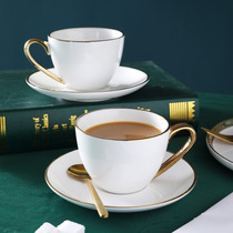 Grey House Nordic Creative Phnom Penh Coffee Cup and Saucer Set Ceramic Household Coffee Cup and Saucer Three-piece Set can be added