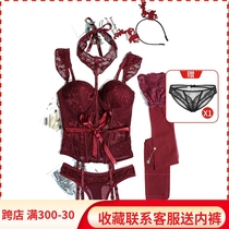 Interest Lingerie Passion Small Breasts for Lace Sexy Bundle Waist Waistcoat Ligament stockings with silk Sox Tiny pants suit bra