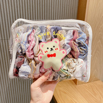 Japanese jk pig large intestine Hairband ins summer fat sausage hair rope girl cute head rope 2021 new pony tail