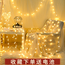 led star light string light flashing light string light starry light star bedroom room atmosphere decoration dormitory hanging light layout