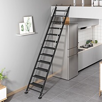 Telescopic staircase outdoor pavilion telescopic Herrick ladder thickened aluminum alloy folding household ladder small multifunctional