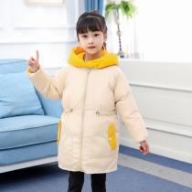 Baby eating bibs dirty waterproof autumn and winter long sleeves thin painting apron boys and girls down jackets
