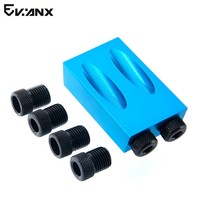 Inclined hole locator open pore machine screw clamp open pore drill furniture hardware skew eye special step drill screw