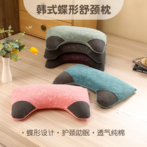Ellorine Pure Buckwheat Shell Pillow Hard Grown-up Pillow Core Single Male cervical spine Sleep High Pillow With Pillowcase Home