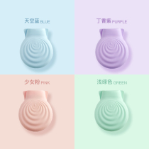 Koala sea purchase hot water bag water injection to warm belly warm water bag hand warmers female students cute hot compress silicone trumpet