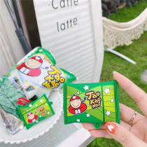 Fun cute snack nori Apple AirPods Bluetooth headset 1 2 pro3 protective cover soft seaweed ins