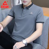 Pike short sleeve male T-shirt 2022 new summer breathable flap Sport POLO shirt pure cotton ice silk daddy dress