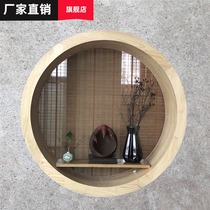 Tang Ri Tale Russian Pinus sylvestris round solid wood window cover edge screen corner protection window