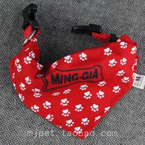 Pet dog scarf scarf scarf scarf Teddy Bears VIP pet supplies cat and dog triangle scarf bibs