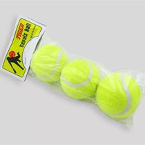 Pet tennis toy high elastic dog toy ball dog cat toy golden hair teddy dog training dog ball supplies