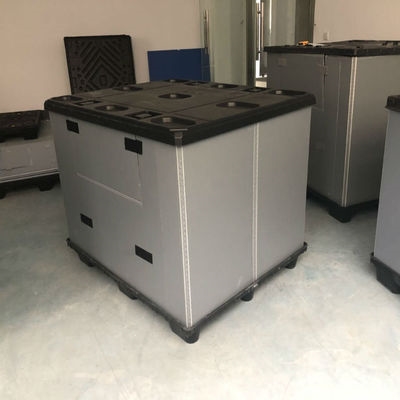 Plastic honeycomb enclosure box logistics box circulation space saving auto parts box plastic earth cover large foldable card