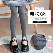 Girls leggings spring autumn and winter cotton thin medium and thick childrens pantyhose