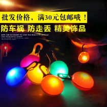 Pet LED Pooch Light Pendant Teddy Night Light Anti-Throw Light Side Pasture Dog Card Gold Wool Faraway Night Walk Dog Lights
