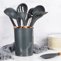  Non-stick silicone spatula frying spatula High temperature special soft silicone spatula soup spoon frying spatula frying spoon kitchenware set