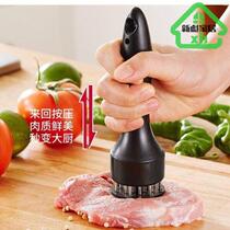 304 Stainless Steel Steak Tool Pine Meat Needle Hammer Knocking Household Tie Break Thread Meat Tie