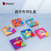Baby Cognition Early Education Puzzle boob book baby can nibble away and tear the paper caressing with a tooth glue gift box toy