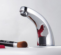 Bathroom copper full-automatic induction basin faucet intelligent non-contact infrared hand washing induction dragon