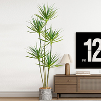 Simulated green plants and fake plants simple light luxury living room large-scale floor-to-ceiling decoration ornaments indoor bionic agave landscaping
