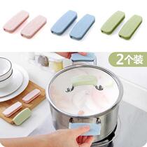 Silicone kitchen anti-scalding gloves high temperature resistant anti-scalding soup pot lid pot handle gloves ear cover