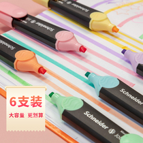 6 packs Schneider Schneider Job150 Colorful Fluorescent Marker Pen