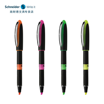 Germany imported Schneider Schneider Interstellar one Student stationery office supplies Large capacity marker pen Fluorescent marker pen color hand ledger 4mm