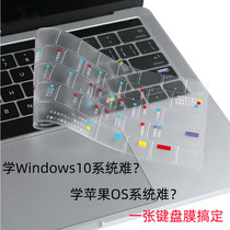 macbookair keyboard film for Apple Computer pro16 inch TPU 2020 notebook 13 protective film OS function macbookpro13 3