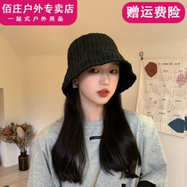  Ins style Korean retro all-match fisherman hat female spring and summer thin sunshade soft sister bucket hat face small basin hat tide