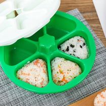 Zhenghui triangle rice ball bento box Japanese sushi abrasive six-in-one Laver Rice making tool mold