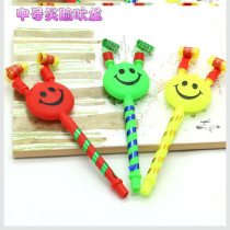 New products Childrens toys Smiling Faces Blow Up Whistle Blow Whistles Creative Whistles Toy Birthday Party Boos to Blame Toys