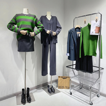 Clavicle Small Chest Flat Shoulder Model Props Women's Clothing Store Window Women's Doll Right Angle Shoulder Model Display Stand Whole Body