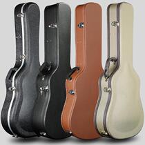 Guitar box 40 inch 41 inch wood Guitar Leather Case 39 inch Classical Wooden Box Shockproof Pressure Consigned Express Transport