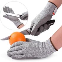 Export Grade 5 Cut Resistant Gloves In Stock HPPE Ultra High Strength Polyethylene Lining PU Coated Work Oil Resistant Gloves