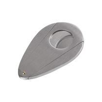 Creative raindrop-shaped stainless steel cigar cutter cigar cutter scissors pliers metal portable thickened double-edged punch