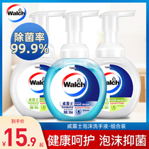 Wallus foam hand sanitizer 300ml healthy antibacterial hand sanitizer safe and secure lime flavor combination household