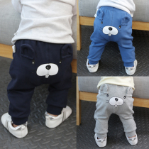 Baby Pants Spring Autumn Season New Boy Woman 8 Months Baby Big Pp Pants 1 Year Old 2 Can Open Crotch Fart Pants Outside
