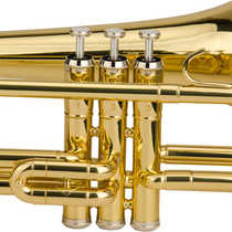 Xinghai original gold tone pull tube trombone JYTB-E120G March trombone piston Trombone pull